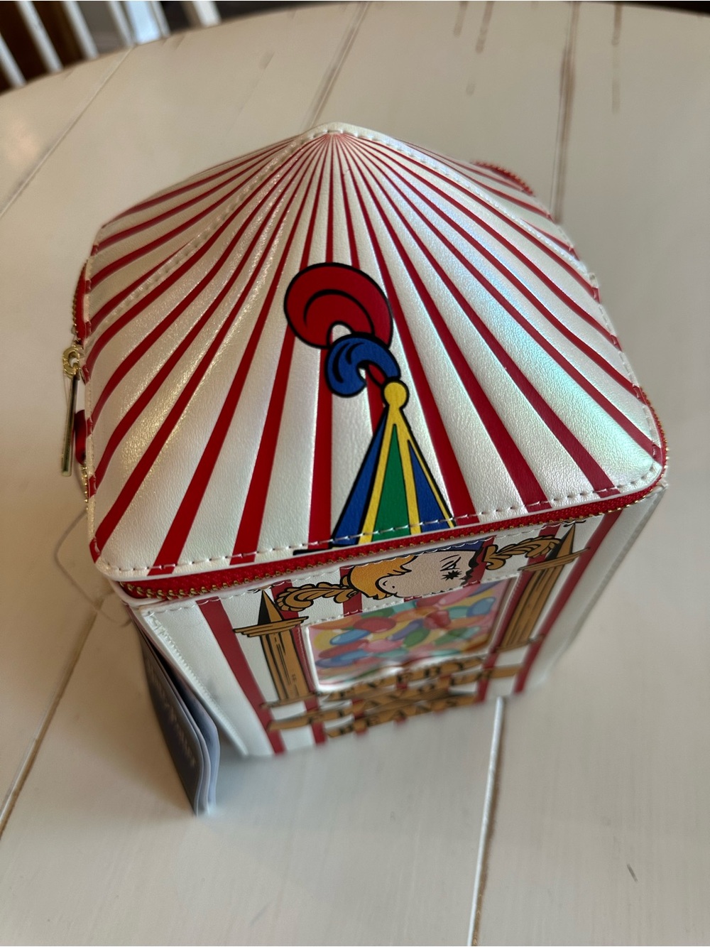 Loungefly Harry Potter Every Flavour Beans Bag - Red & White - Picture 4 of 7